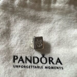 Pandora Silver Book Charm ALE 5925  925